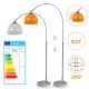 Jago Lampă de podea cu arc portocaliu, 130 - 180 cm