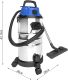 TIMBERTECH Aspirator industrial 1300 W, 30 litri, albastru