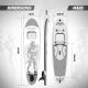 PHYSIONICS Paddleboard gonflabil, zeu Anubis, 305 cm