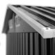 Jago Garden casuta unelte antracit, 182 x 186 x 118