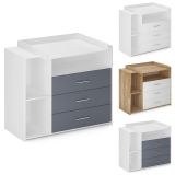 INFANTASTIC,masuta schimare scutece 113 x 53 x 101 cm, alb ș