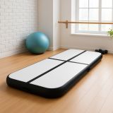 Saltea gonflabilă Physionics Airtrack, 3 m, negru