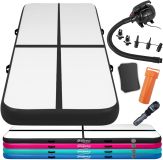 Saltea gonflabilă Physionics Airtrack, 4 m, negru