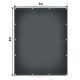 Prelată impermeabilă PVC antracit 4x3 m pentru mobilier și m