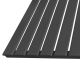 Radiator de perete orizontal antracit 819W, oțel, 600x614x69