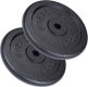 Discuri fontă 30 kg ScSPORTS, set 2 bucăți, orificiu 30 mm