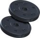 Set discuri 2x1,25 kg ScSPORTS, plastic, pentru haltere 30mm
