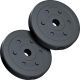Set discuri fitness 2x2,5 kg, plastic, orificiu 30 mm