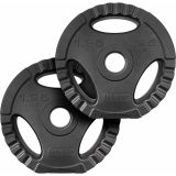 Set discuri greutăți ScSPORTS 2x1,25 kg cu 3 mânere, 30/31mm