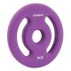 Discuri fitness neopren 2x1kg, violet, mâner, 30mm, ScSPORTS