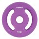 Discuri fitness neopren 2x1kg, violet, mâner, 30mm, ScSPORTS