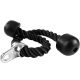 Accesoriu sală: coardă triceps, nylon, 68 cm, capete cauciuc