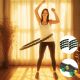 Hula Hoop cerc de masaj pentru exerciții fizice, 96 cm 64 de
