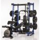 Stație fitness Multipress 9.1 cu bancă ajustabilă, structură