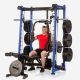 Stație fitness Multipress 9.1 cu bancă ajustabilă, structură