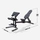 Stație fitness Multipress 9.1 cu bancă ajustabilă, structură