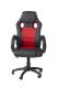 Scaun pentru birou Washington - negru, roșu
