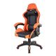 Scaun de gaming ergonomic Racing Supreme Pro, negru și porto