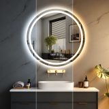 IREDA Oglindă de baie cu iluminare LED, 70 cm