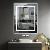 IREDA Oglindă de baie cu iluminare LED, 60 x 80 cm