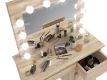 Masă cosmetică cu iluminare, 94 cm, culoare  stejar sonoma