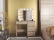 Masă cosmetică cu iluminare, 94 cm, culoare  stejar sonoma