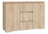 Comoda cu sertare 120 cm, dub sonomo