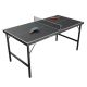 Masă pliabilă mini de ping-pong cu accesorii, 152 × 71 cm