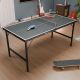Masă pliabilă mini de ping-pong cu accesorii, 152 × 71 cm