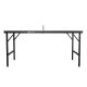 Masă pliabilă mini de ping-pong cu accesorii, 152 × 71 cm