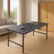 Masă pliabilă mini de ping-pong cu accesorii, 152 × 71 cm