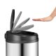 Coș de gunoi automat de 50 l cu senzor, inox, argintiu