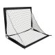 Set 2 porți fotbal pliabile Goal Master, 120x80x80 cm, cu tr