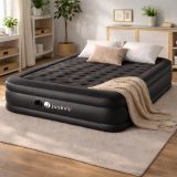 Saltea gonflabilă cu pompă electrică integrată Sapri L, negr