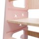 Turn Montessori roz, sigur, pentru copii, reglabil pe 3 nive