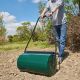 Rulou metalic pentru gazon, 60 cm, umplere apă/nisip, 48 l