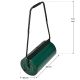 Rulou metalic pentru gazon, 60 cm, umplere apă/nisip, 48 l