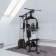 Stație fitness multifuncțională cu greutăți reglabile, 40 kg