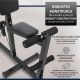 Stație fitness multifuncțională cu greutăți reglabile, 40 kg