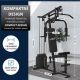 Stație fitness multifuncțională cu greutăți reglabile, 40 kg