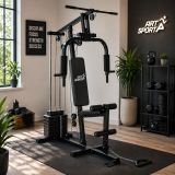 Stație fitness multifuncțională cu greutăți reglabile, 40 kg