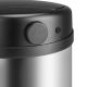 Coș de gunoi cu senzor, 40L, inox, deschidere automată