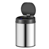 Coș de gunoi cu senzor, 40L, inox, deschidere automată
