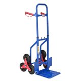 Cărucior pliabil scări, 100 kg, oțel, roți stea, ergonomic