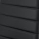 Set scaune bucătărie/sufragerie, 4 buc, PVC negru, structură