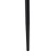Set scaune bucătărie/sufragerie, 4 buc, PVC negru, structură