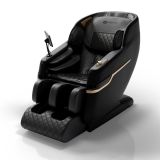Fotoliu masaj profesional, încălzire, Bluetooth, 5 programe,