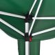Cort de grădină tip foarfecă 3×3 m, cu protecție UV, verde