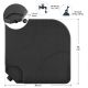 Set plăci greutate bază umbrelă, 4 bucăți, HDPE, 80 kg