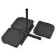Set plăci greutate bază umbrelă, 4 bucăți, HDPE, 80 kg